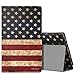 MoKo Case for All-New Amazon Fire HD 8 (2016 6th Generation) - Slim Folding Stand Cover with Auto Wake / Sleep for Fire HD 8 Tablet (6th Gen, 2016 release Only), US Flag