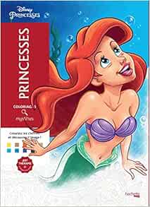 Coloriages Mysteres Disney Princesses Coloriez Les Chiffres Et Decouvrez L Image Heroes French Edition Mariez Jeremy 9782019457150 Amazon Com Books