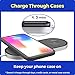 EURPMASK Updated Version 2-in-1 Wireless Charger Stand Compatible with Apple Watch 38/42mm Series 4 3 2 1 & Qi-Certified Wireless Charging Pad Dock Holder Compatible with iPhone Xs Max S9/S8 and More