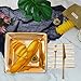 goargin Gold Everyday Paper Napkins 6.5'' 50 Counts 2-Ply Rose Gold Foil Napkins