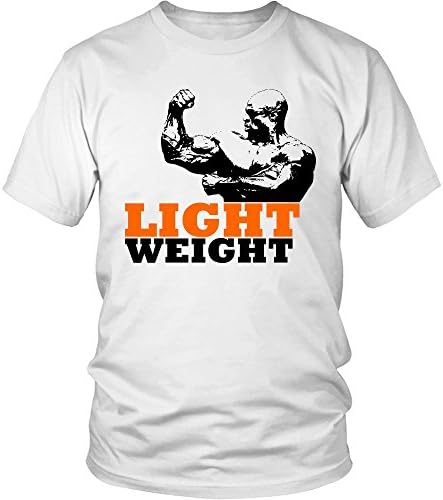 Light Weight - Funny Weightlifting T-Shirt - Ronnie