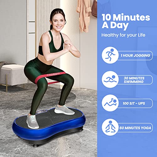 Vibration Plate Exercise MachineSPORFIT 4D 180 Level Power Plate w