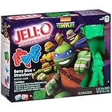 Jell-O Jigglers Teenage Mutant Ninja Turtles Berry Blue/Strawberry Mold Kit, 6 oz