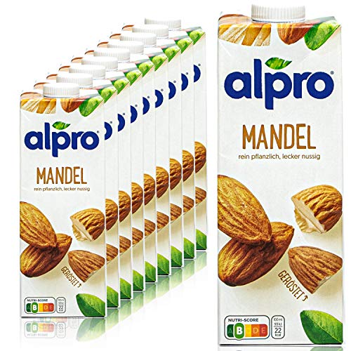 Alpro-10er-Pack-Mandeldrink-Original-1-Liter-Mandel-Almond-Drink-100-pflanzlich Alpro-10er-Pack-Mandeldrink-Original-1-Liter-Mandel-Almond-Drink-100-pflanzlich
