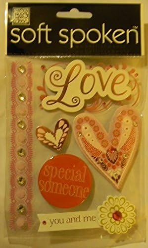 Me &amp; My Big Ideas Soft Spoken Themed Embellishments,