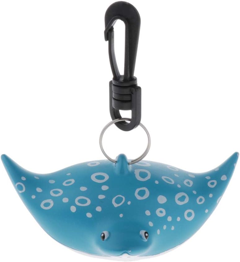 LEIPUPA Scuba Dive Regulator Octopus Octo Holder Mouthpiece Cover W/Clip Fish Shape