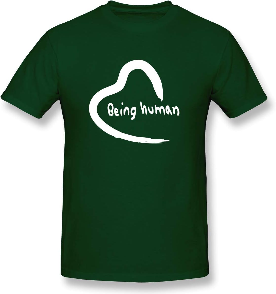 Mens Being Human Salman Khan Adult Short Sleeve T-Shirt Forest Green