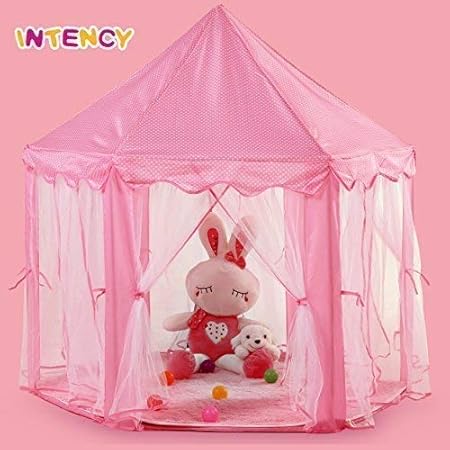 intency pink princess castle