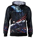 Star Wars Space Battles Sublimated Fleece Hoodie (Medium)