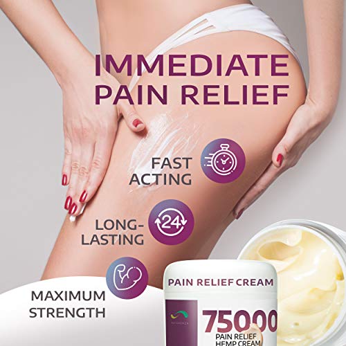 Pain Relief Hemp Cream Maximum Strength Remedy for Pain Relief