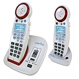 Clarity XLC3.4+ DECT 6.0 Extra Loud Big Button Speakerphone with Talking Caller ID with Additional XLC3.6+ Handset(s) (XLC3.4+ with 1 XLC3.6+ Handset)