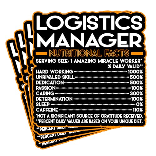 MONIZILUCKY Logistics Manager Decal