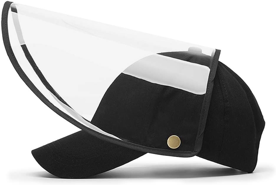 FayTun Safety Face Shield, Visor Mask Full Face Protective Shield Outdoor Anti-Fog, Anti-saliva, Anti-Spitting, Anti Splash Safety Facial Cap for Men and Women