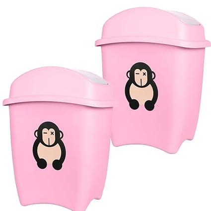 Amazon Com Trash Can Cute Orangutan Child Trash Can Plastic