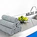 SINLAND Microfiber Cleaning Cloth Ultra Absorbent Softer Towel Reusable Cloth No Streak Lintless Cleaning Clothes for Home, Kitchen, Car, Window Use 12x12 Inch Slate Grey 6 Pack