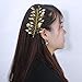 ThyWay Fashion Gold Tone Leaf Headwear Headdress For Women Girls Bridal Wedding