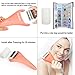 ESARORA Ice Roller, Ice Roller for Face & Eye, Puffiness, Migraine, Pain Relief and Minor Injury, Skin Care Products with 2 Roller (1 Plastic Roller & 1 Stainless Steel Roller)