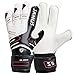 Valorsports Professional Fingesave Adult Kid Hand Palm Natural Latex Goalkeeper Gloves JA383 (Black, 7)