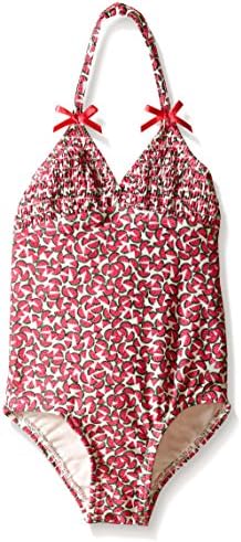 Hula Star Toddler Girls' Heads up One Piece Swimsuit, Multi, 5