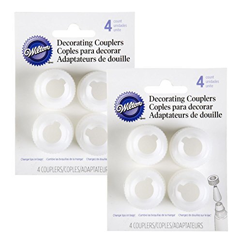 Wilton 411-1989 Coupler Set, Set of 4 (2, SET OF 4)