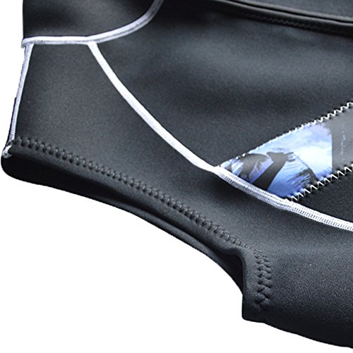 Layatone Wetsuits Men's Wetsuits 3mm Neoprene Zipper Diving Vest