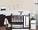 Sweet Jojo Designs Baby/Kids Clothes Laundry Hamper for White and Navy Hotel Bedding
