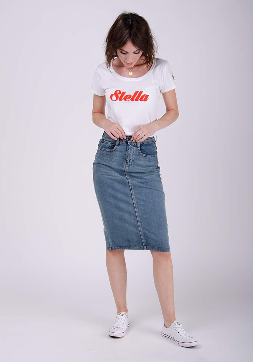 uskees denim skirts