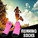 FASTBON Short Compression Socks Mens & Womens Athletic for Running, Cycling (2,3,6 Pair)