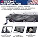 4WDKING 8 inch LED Light Bar 60W Off Road LED Spot Flood Combo Work Light High Bright Truck Driving Fog Lamp IP69K Waterproof for Truck Cars ATV UTV Boat 2 PCS