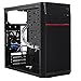 ROSEWILL Micro ATX Mini Tower Computer Case, Office Computer Case with 1x 80mm Rear Fan, Top I/O Access with USB 3.0 x 1, USB 2.0 x 2, Audio In/Out and Support CPU Cooler up to 140mm (SCM-01)