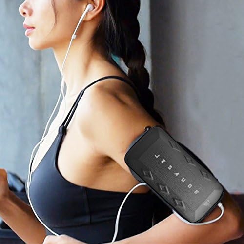 Jesauge running Armbands,sports Armbag Multifunctional Arm Band for cell phone Armband iphone 7 plus,7,6,6plus,4s Galaxy S8+ Note 7 Moto Z Workout Exercise Gym Jogging Walking Biking Riding (Black)