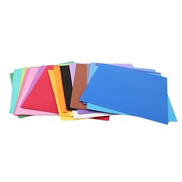 Canvivi 24 Pcs Origami Papier Schwamm Falten Scrapbooking