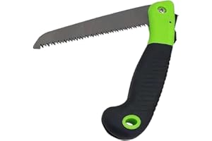 baixikly Hand Saw Folding Saw Pruning Saw with Rugged 5.9 Inch Blades Held Foldable Garden Saw for Cutting Tree Branches Bamboo Bone