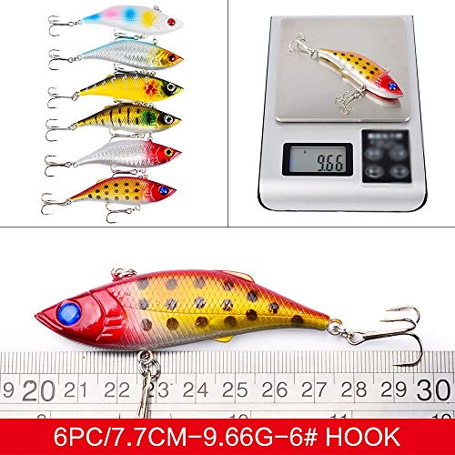 Cannibal Baits 40 PC Bass Angelköder Kits Köder Topwater Fischen-Köder-Paket Crankbaits Haken einschließlich Fischen… – Bild 6