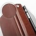 BENTOBEN iPhone SE Case, iPhone SE Wallet Case, Faux Leather Credit Card Slots Cash Holder Magnetic Folio Flip Cover Wrist Strap Protective Case for iPhone SE, Brown