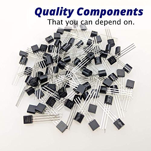 Joe Knows Electronics BJT Transistor Kit (24 Values, 1160 Pieces)