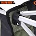 KingCamp Folding Camp Quad Chair Aluminum Frame Padded Oversized Light Weight Heavy Duty Portable Stable Camping Picnic Backpacking Outdoor Home Carry Bag