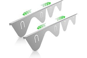 SWASEADA Stainless Steel Stove Gap Covers, Stove Gap Filler, Oven Gap Filler, Range Trim Kit, Counter Stove Gap Guards, Heat Resistant and Easy to Clean, Retractable Length 13.8" to 27.5", 2PCS, Silver