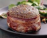 Kansas City Steaks 8 (6oz.) Applewood Bacon Wrapped Top Sirloin
