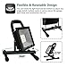 GLORIOUS-LITE 30W LED Work Light, 3000LM LED Flood Lights, 240W Equivalent, IP66 Waterproof, 16ft/5m Cord with Plug, 6500K, Adjustable Working Lights for Workshop Garage, Construction Site