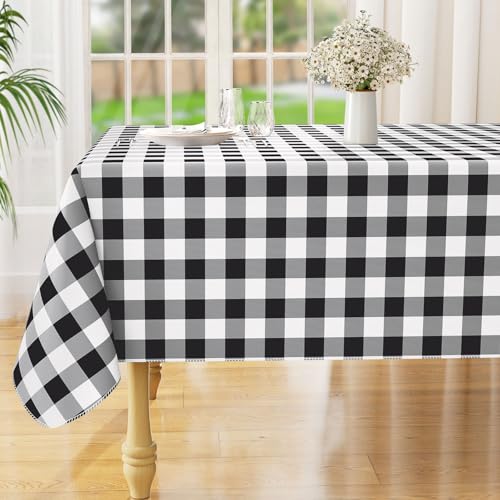 misaya Rectangle Waterproof Vinyl Table Cloth