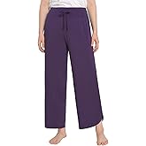 Latuza Women's Petite Length Lounge Pants Comfy Casual Pants Loose Fit