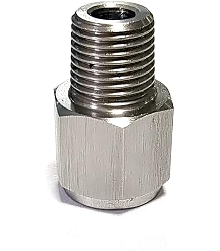 Area1 M10 rechtse schroefdraad op M8 linkse schroefdraad motorspiegel adapter (1 stuk) scooter achteruitkijkspiegel adapter (M10 rechts naar M8 links