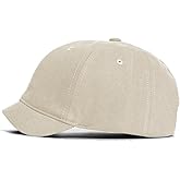 Agturber Men's Short Brim Baseball Cap Quick Dry Lightweight Breathable Adjustable Unstructured Dad Hat