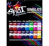 Splat Singles Hair Color Dye Foil Packs 1.5 Oz Semi-permanent Color Colour