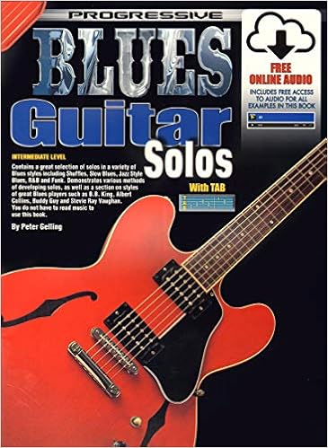 69086 Progressive Blues Guitar Solos Book Online Audio Peter Gelling 9781864690866 Amazon Com Books