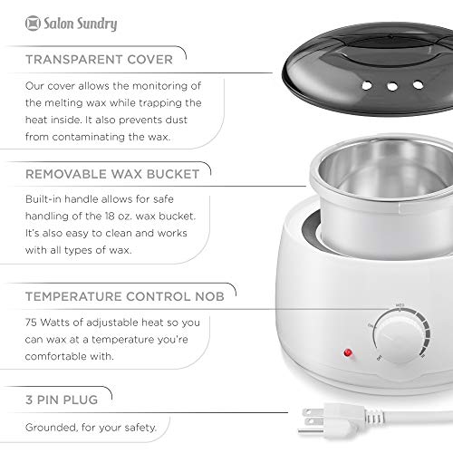 Salon Sundry Portable Electric Hot Wax Warmer Machine for Hair Removal