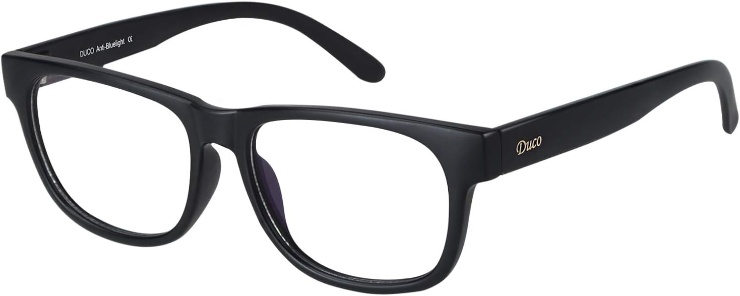 DUCO Blue Light Blocking Computer Reading and Gaming Eyewear Glasses,Anti Blue Light 100% UV Protection (2142T)