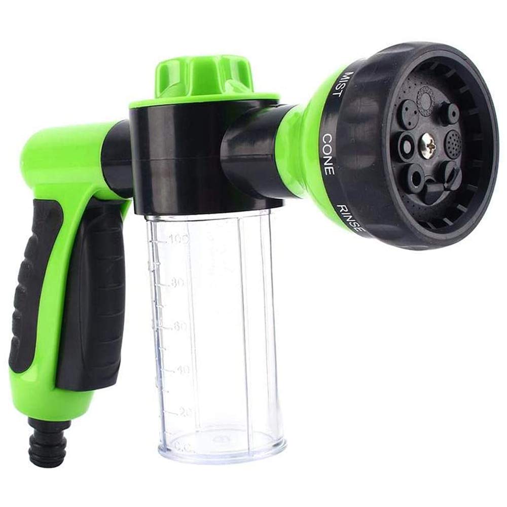 Goolsky Foam Sprayer Garden Water Hose Foam Nozzle Soap Dispenser Gun for Car Washing Pets Shower Plants Watering