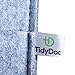 Diaper Caddy Organizer with FREE Changing Pad | Baby Shower Tote | Stores Lotion, Wet Wipes and More | Portable Storage Travel Basket | Perfect Registry Nursery Gift by TidyDoc